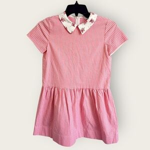 Brooks Brothers Pink Checkered Kids Dress
